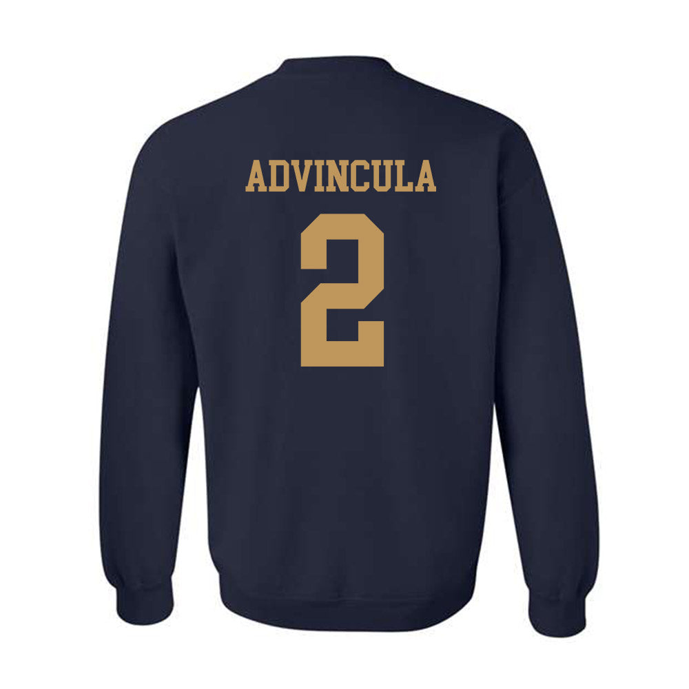 Georgia Tech - NCAA Baseball : Jarren Advincula - Classic Shersey Crewneck Sweatshirt-1