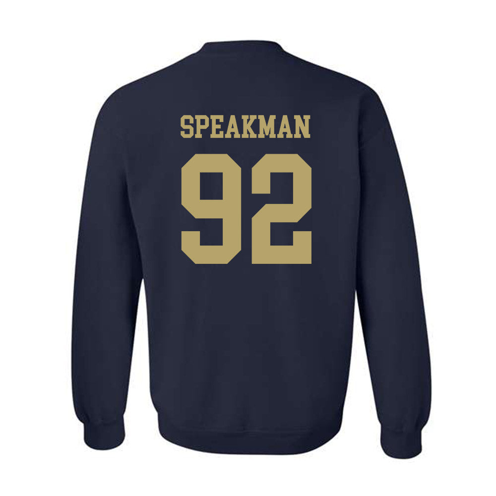 Georgia Tech - NCAA Football : Christian Speakman - Classic Shersey Crewneck Sweatshirt-1