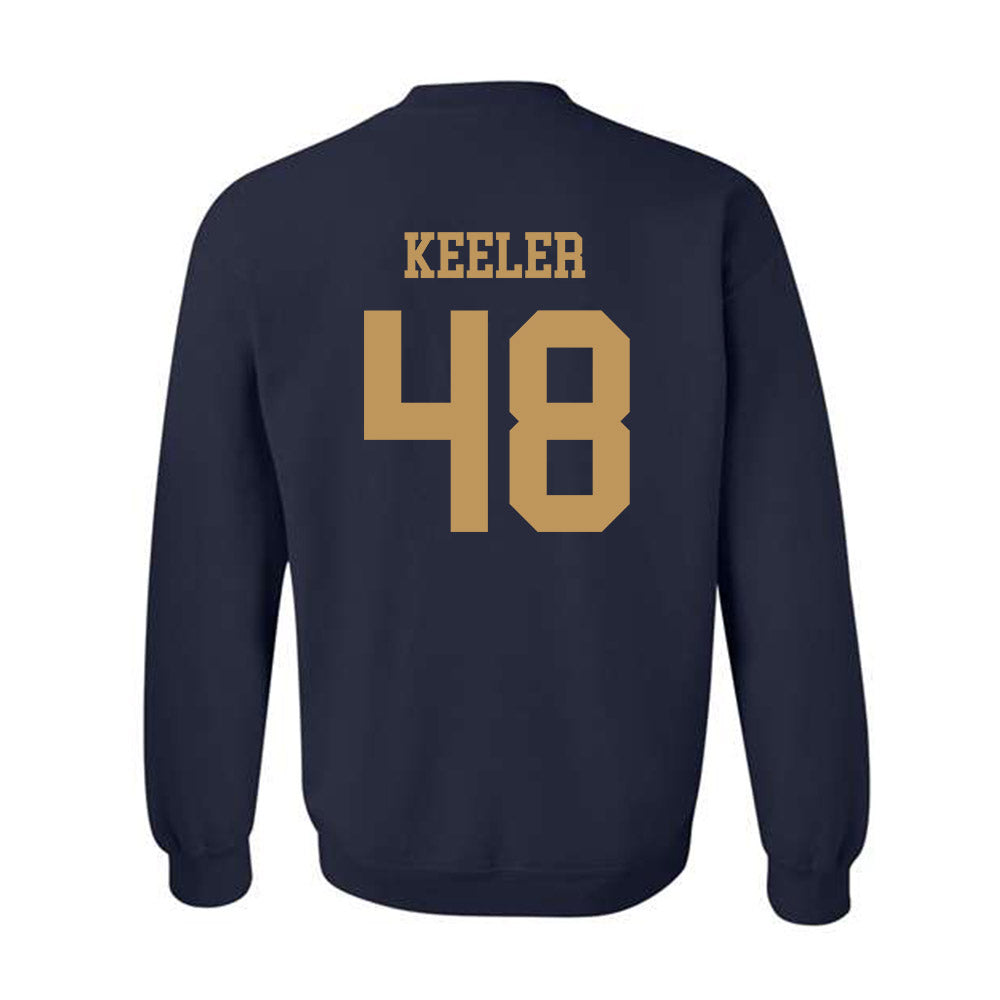 Georgia Tech - NCAA Football : Cal Keeler - Classic Shersey Crewneck Sweatshirt-1
