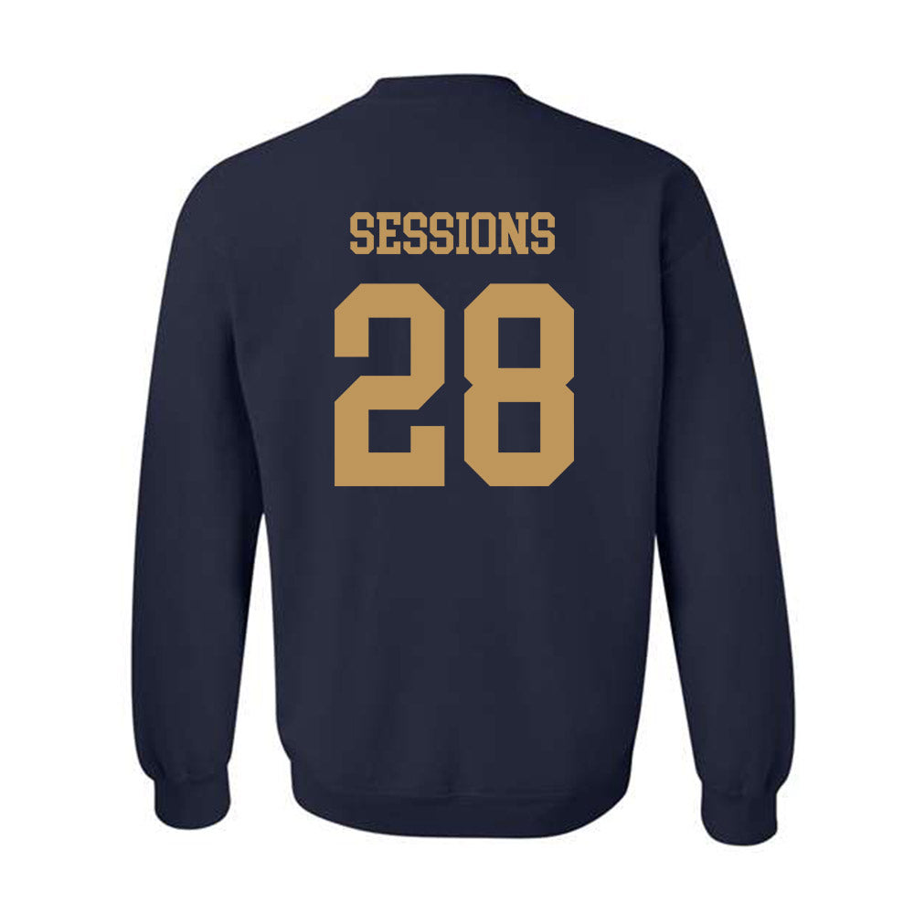 Georgia Tech - NCAA Football : Elgin Sessions - Classic Shersey Crewneck Sweatshirt-1
