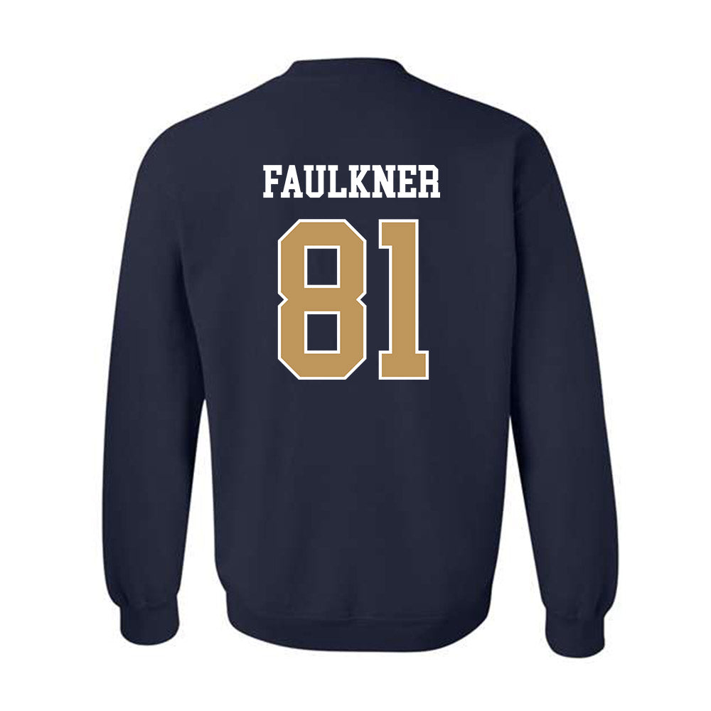 Georgia Tech - NCAA Football : Cal Faulkner - Classic Shersey Crewneck Sweatshirt-1