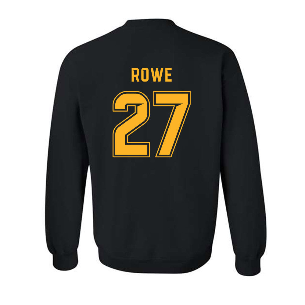 Baylor - NCAA Football : Jayden Rowe - Blackout Shersey Crewneck Sweatshirt-1