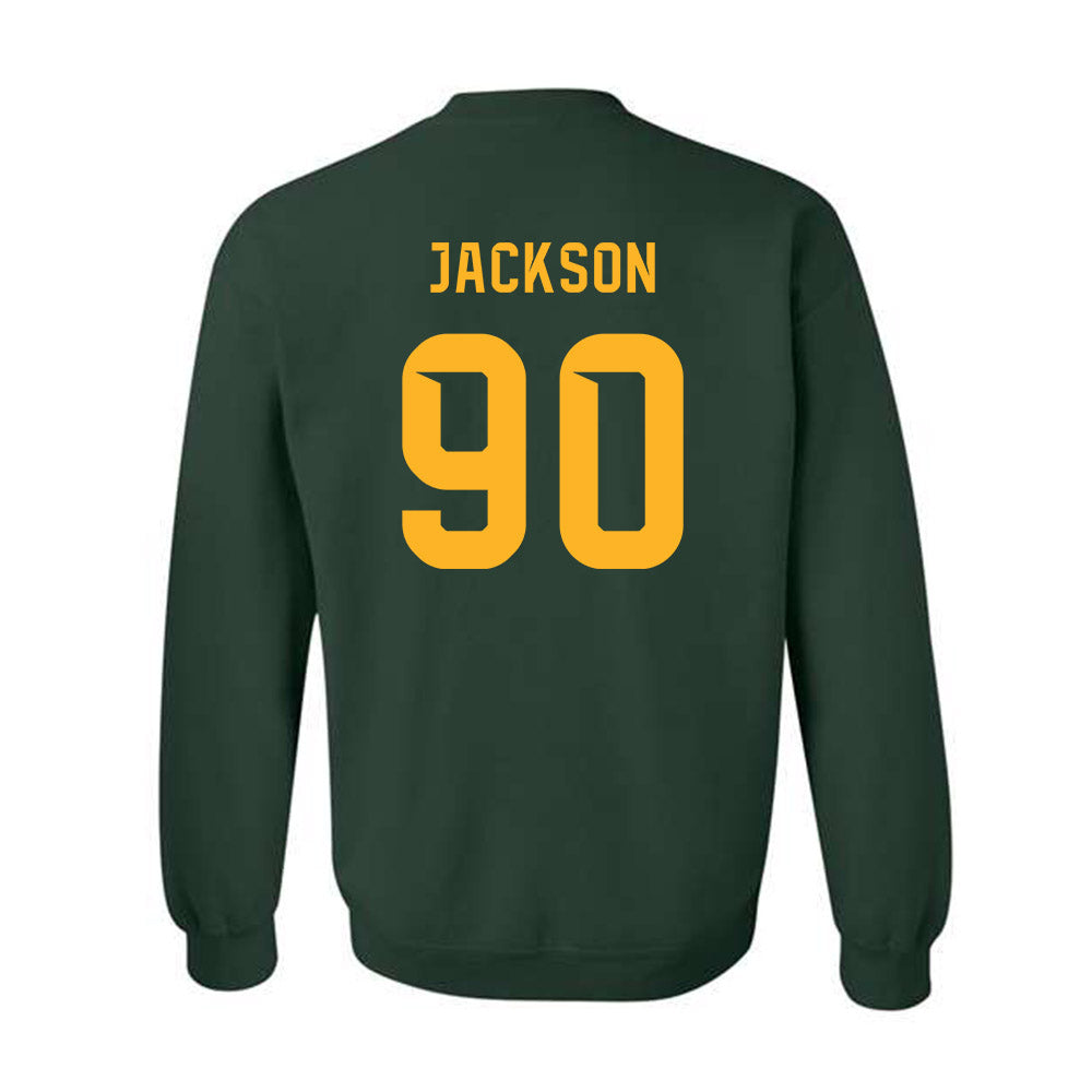 Baylor - NCAA Football : Braylen Jackson - Family Weekend Shersey Crewneck Sweatshirt-1
