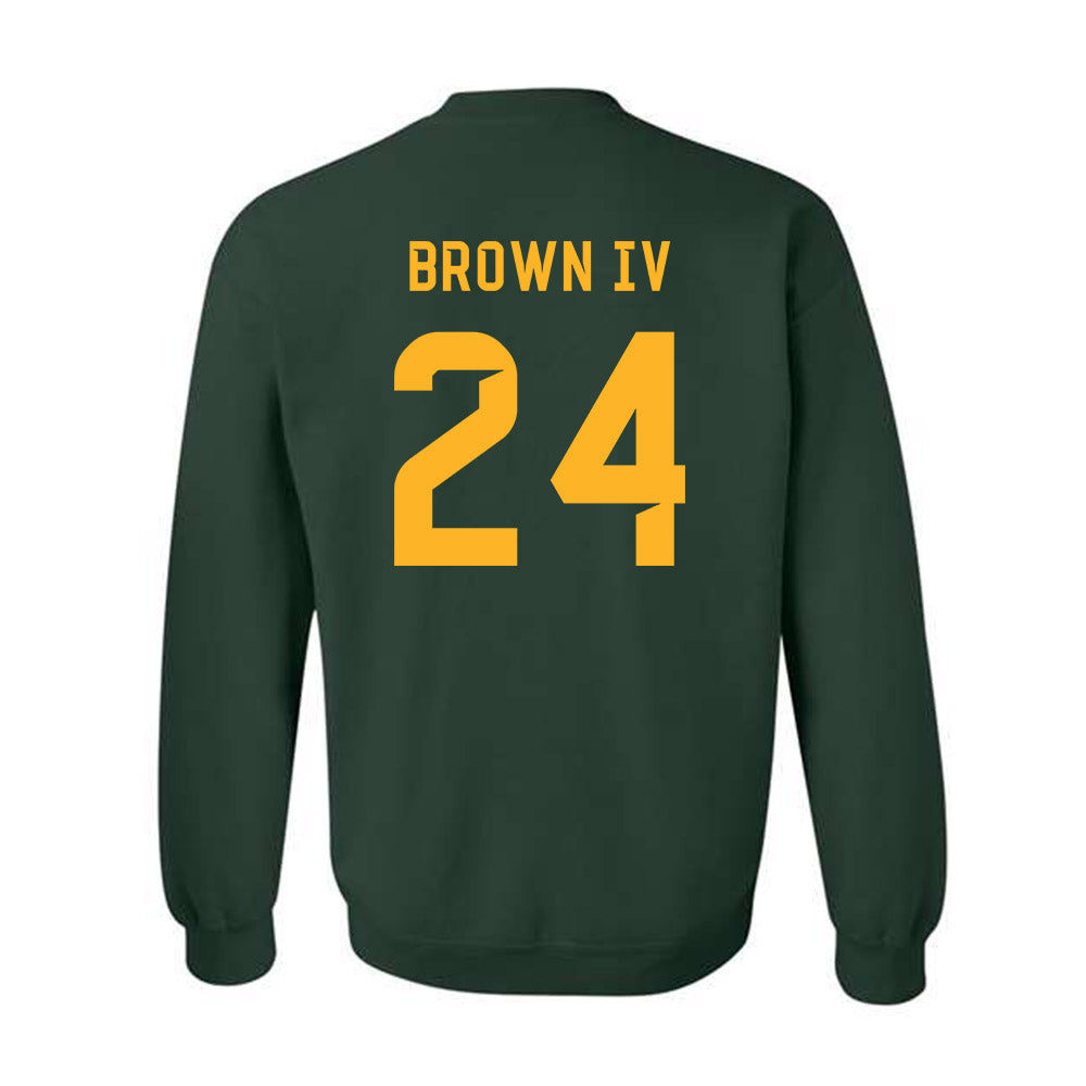 Baylor - NCAA Football : Louis Brown IV - Family Weekend Shersey Crewneck Sweatshirt-1