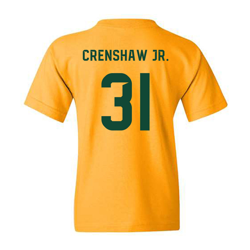Baylor - NCAA Football : Anthony Crenshaw Jr. - Go Gold Shersey Youth T-Shirt-1