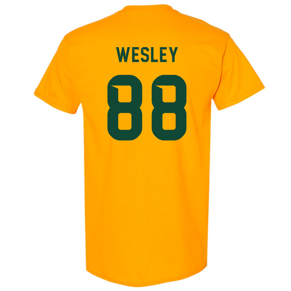 Baylor - NCAA Football : Tika K Wesley - Go Gold Shersey T-Shirt-1