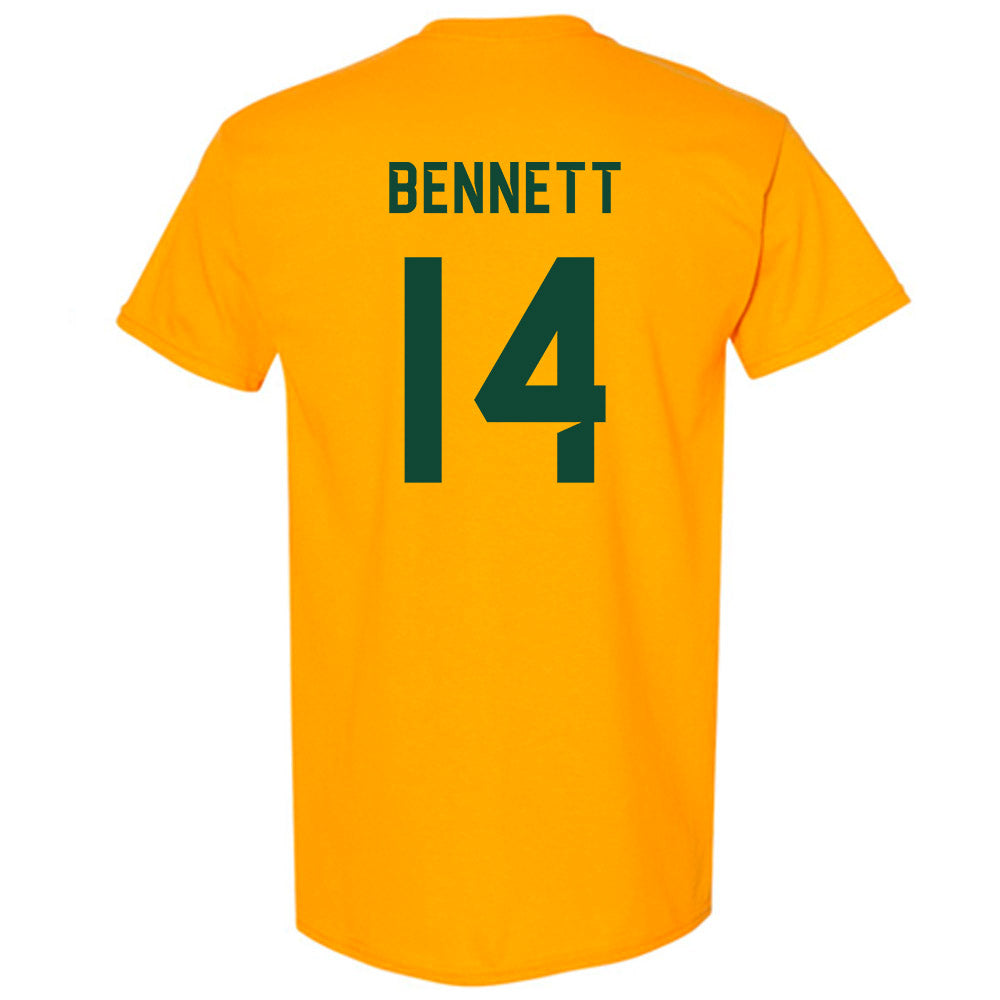 Baylor - NCAA Football : Nate Bennett - Go Gold Shersey T-Shirt-1
