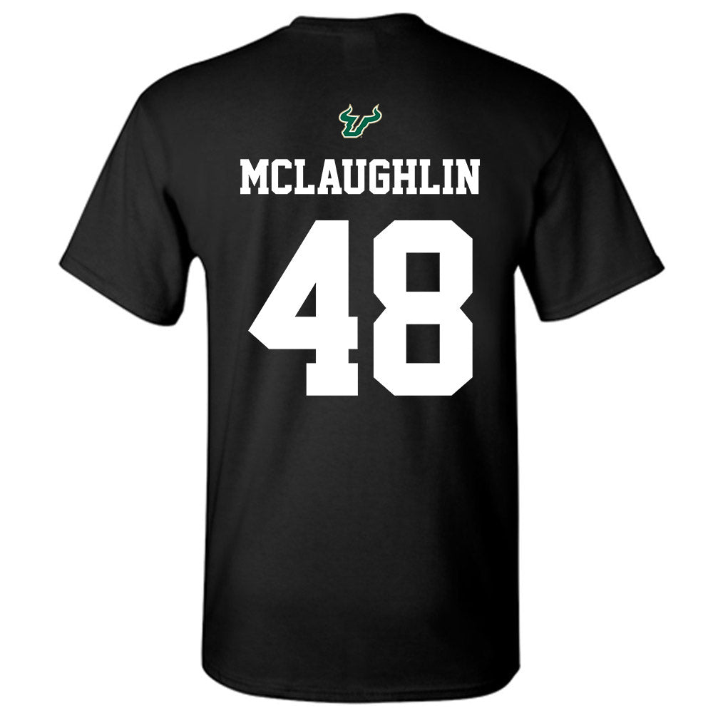 USF - NCAA Football : Turner McLaughlin - Back in Black Shersey T-Shirt-1