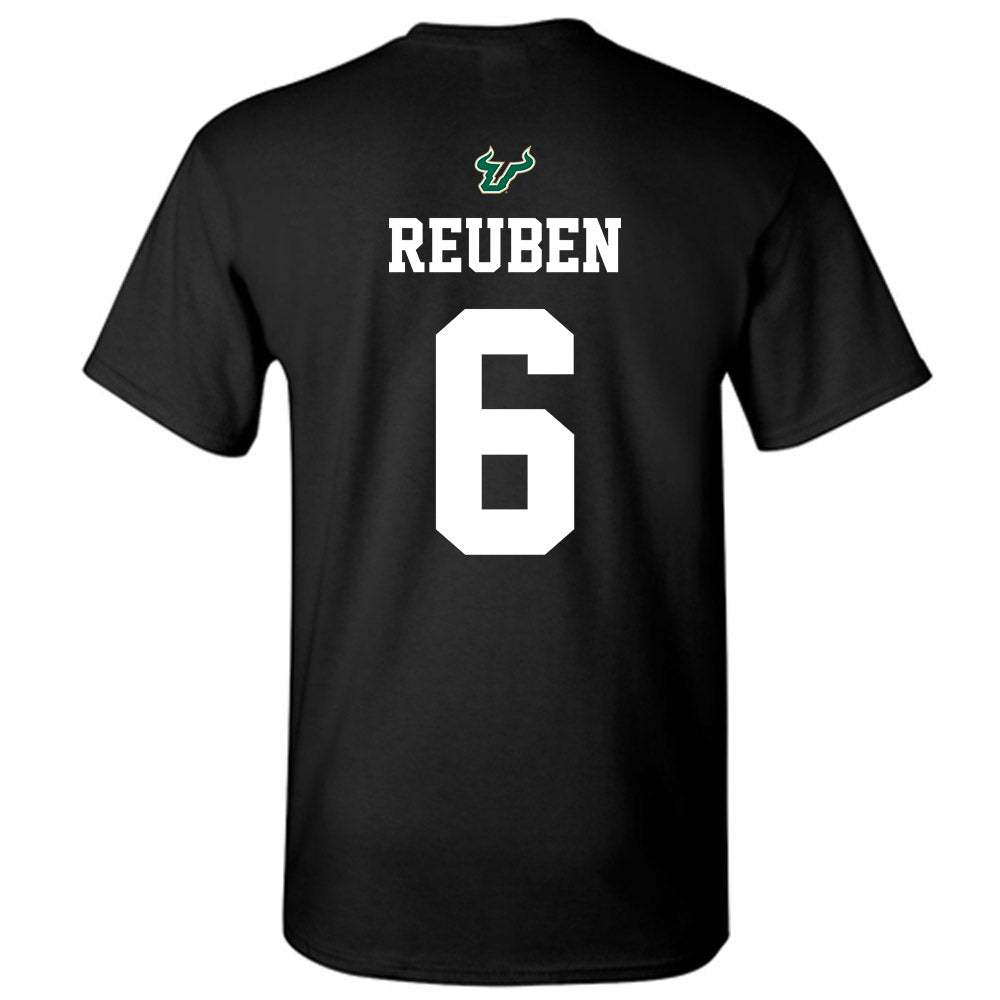 USF - NCAA Football : Mudia Reuben - Back in Black Shersey T-Shirt-1