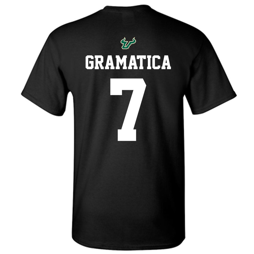 USF - NCAA Football : Nico Gramatica - Back in Black Shersey T-Shirt-1
