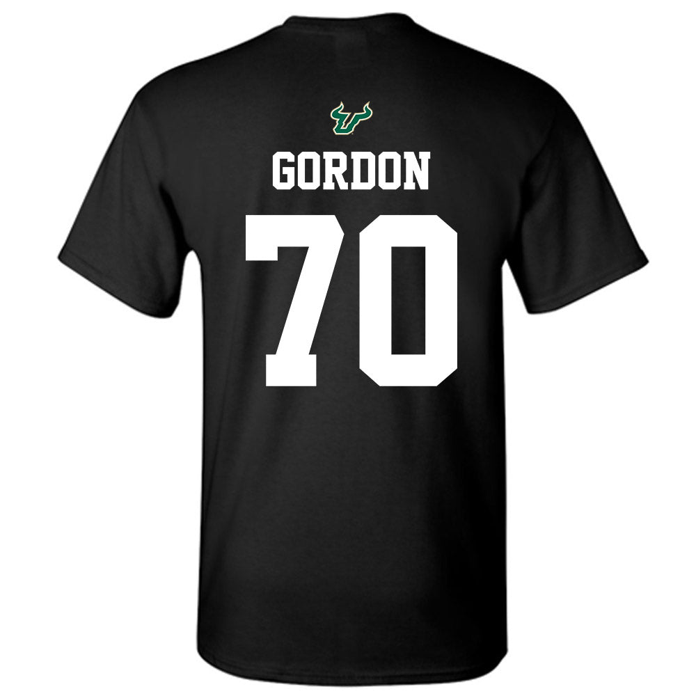USF - NCAA Football : Gerrick Gordon - Back in Black Shersey T-Shirt-1