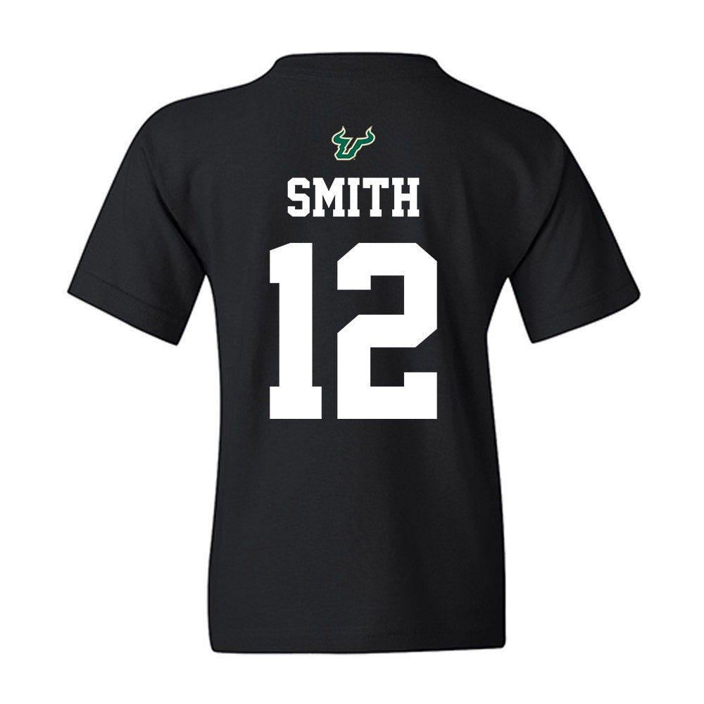 USF - NCAA Football : Jabari Smith - Back in Black Shersey Youth T-Shirt-1