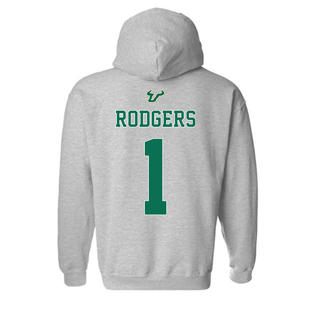 USF - NCAA Football : Bryson Rodgers - Bay Day Shersey Hooded Sweatshirt-1