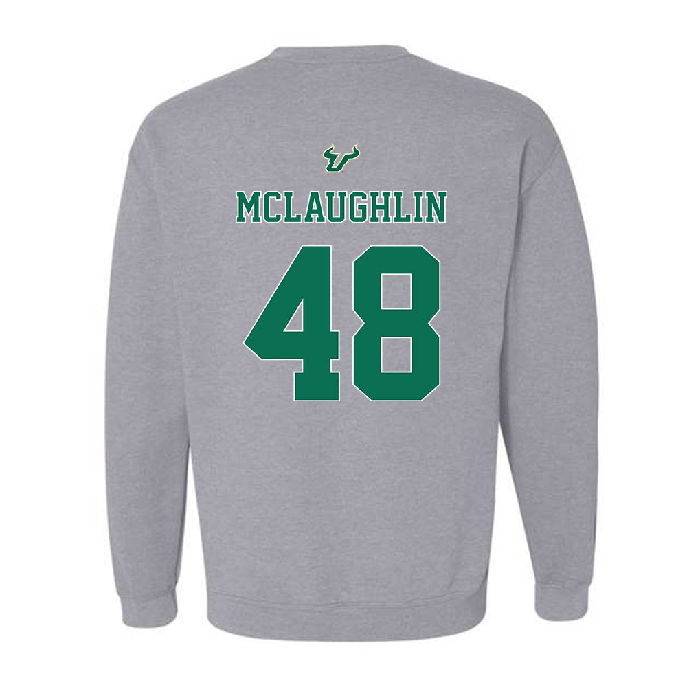USF - NCAA Football : Turner McLaughlin - Bay Day Shersey Crewneck Sweatshirt-1