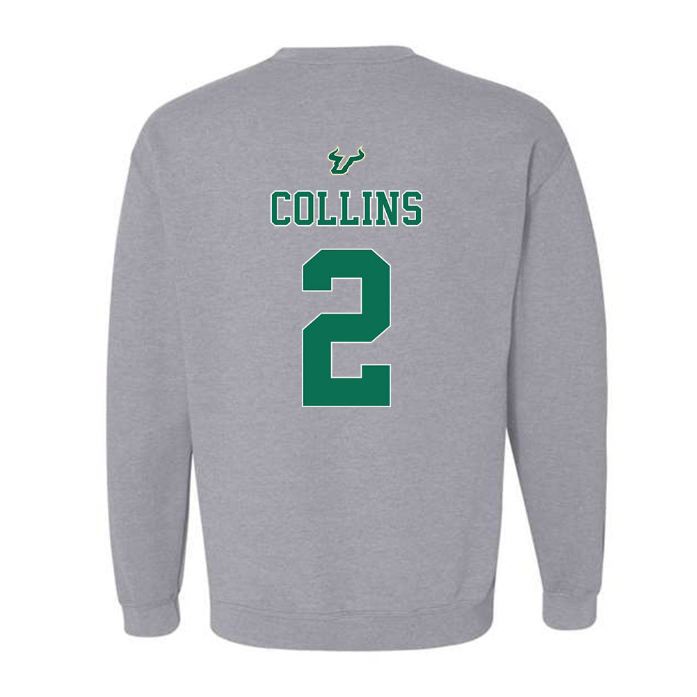 USF - NCAA Football : Jason Collins - Bay Day Shersey Crewneck Sweatshirt-1