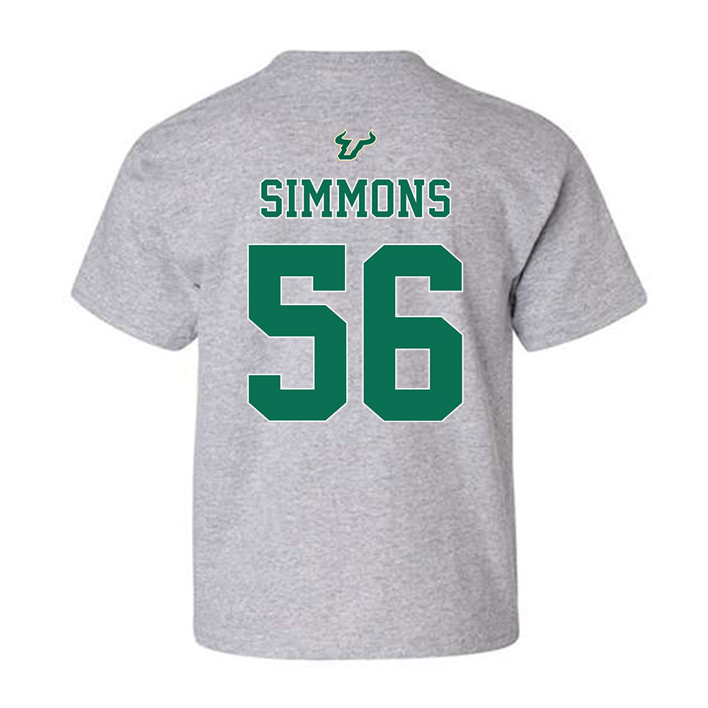 USF - NCAA Football : Terry Simmons - Bay Day Shersey Youth T-Shirt-1