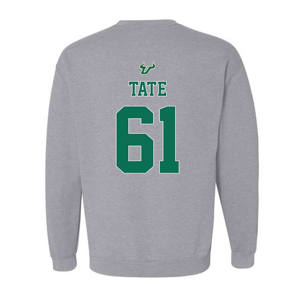 USF - NCAA Football : Julius Tate - Bay Day Shersey Crewneck Sweatshirt-1