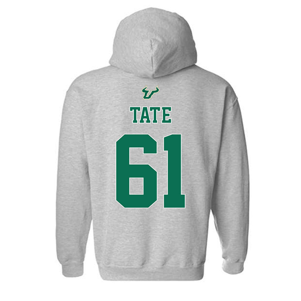 USF - NCAA Football : Julius Tate - Bay Day Shersey Hooded Sweatshirt-1