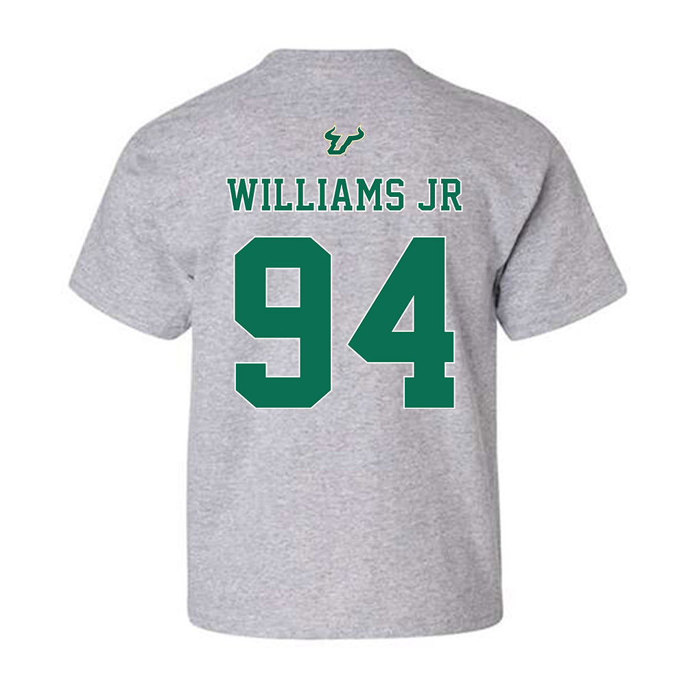 USF - NCAA Football : Brooks Williams Jr - Bay Day Shersey Youth T-Shirt-1