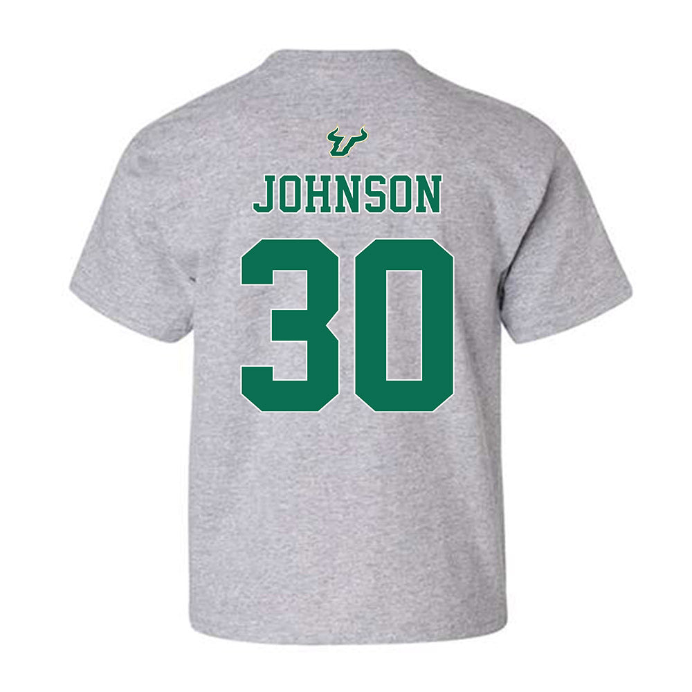 USF - NCAA Football : Jeremiah Johnson - Bay Day Shersey Youth T-Shirt-1