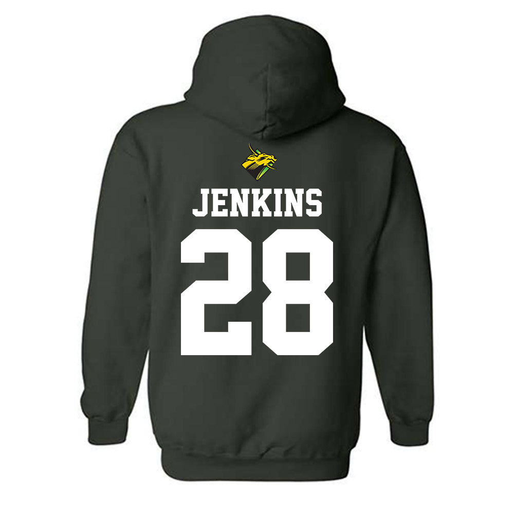 USF - NCAA Football : Ryan Jenkins - Flashback Friday Shersey Hooded Sweatshirt-1