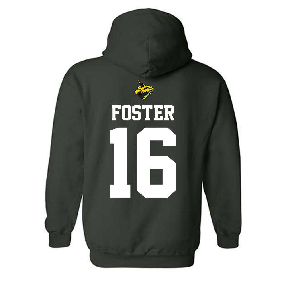 USF - NCAA Football : Teddy Foster - Flashback Friday Shersey Hooded Sweatshirt-1