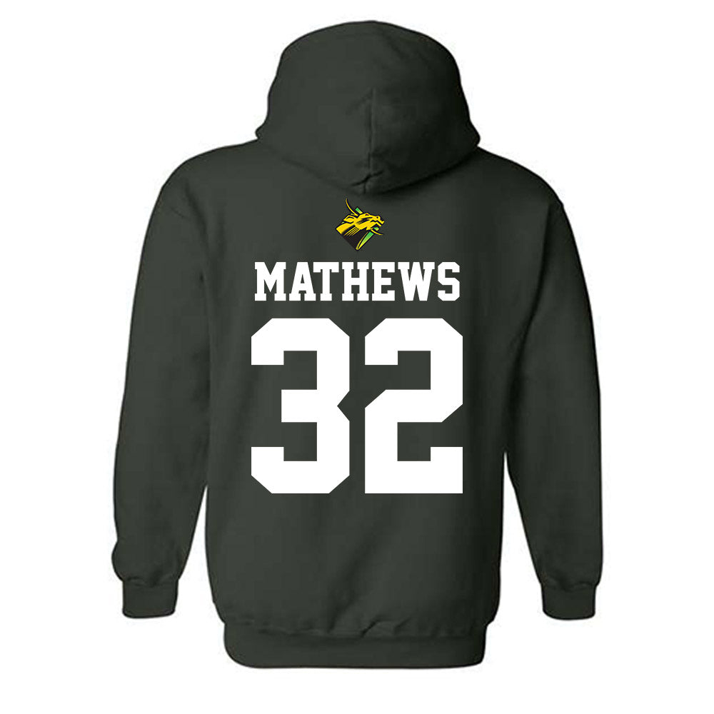 USF - NCAA Football : Connor Mathews - Flashback Friday Shersey Hooded Sweatshirt-1