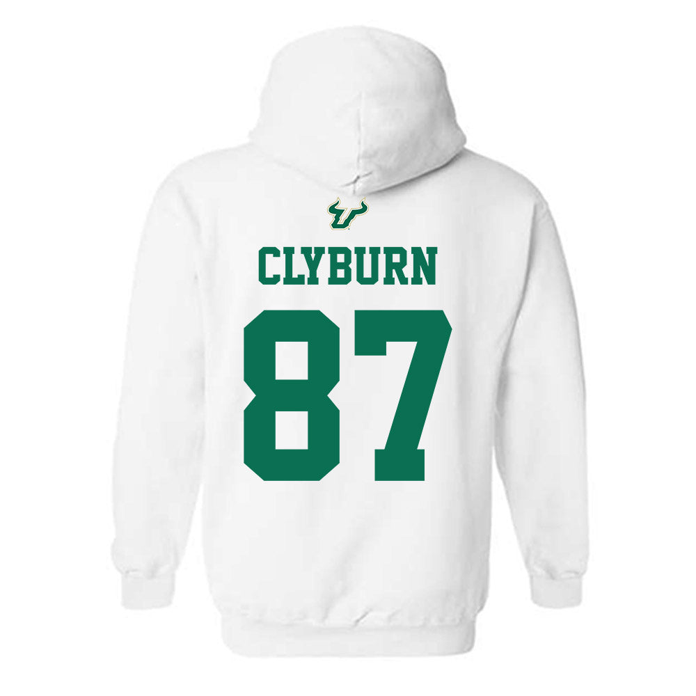 USF - NCAA Football : Luke Clyburn - Homecoming Shersey Hooded Sweatshirt-1