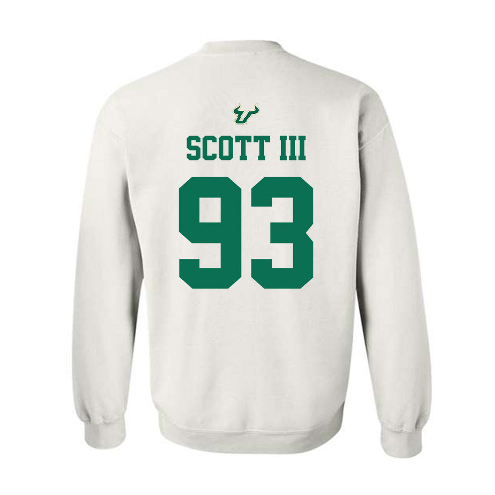 USF - NCAA Football : Richard Scott III - Homecoming Shersey Crewneck Sweatshirt-1