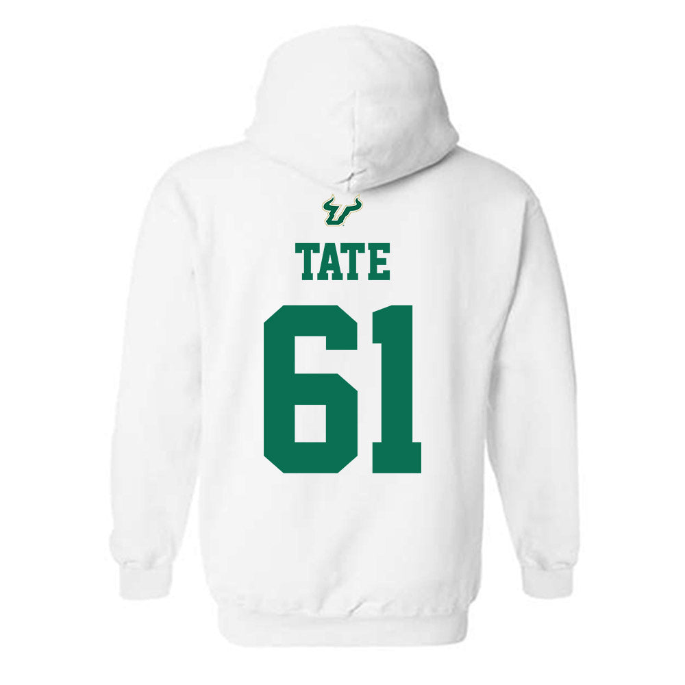 USF - NCAA Football : Julius Tate - Homecoming Shersey Hooded Sweatshirt-1