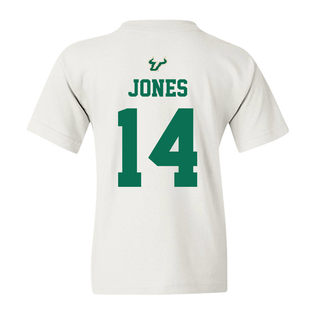 USF - NCAA Football : Eli Jones - Homecoming Shersey Youth T-Shirt-1