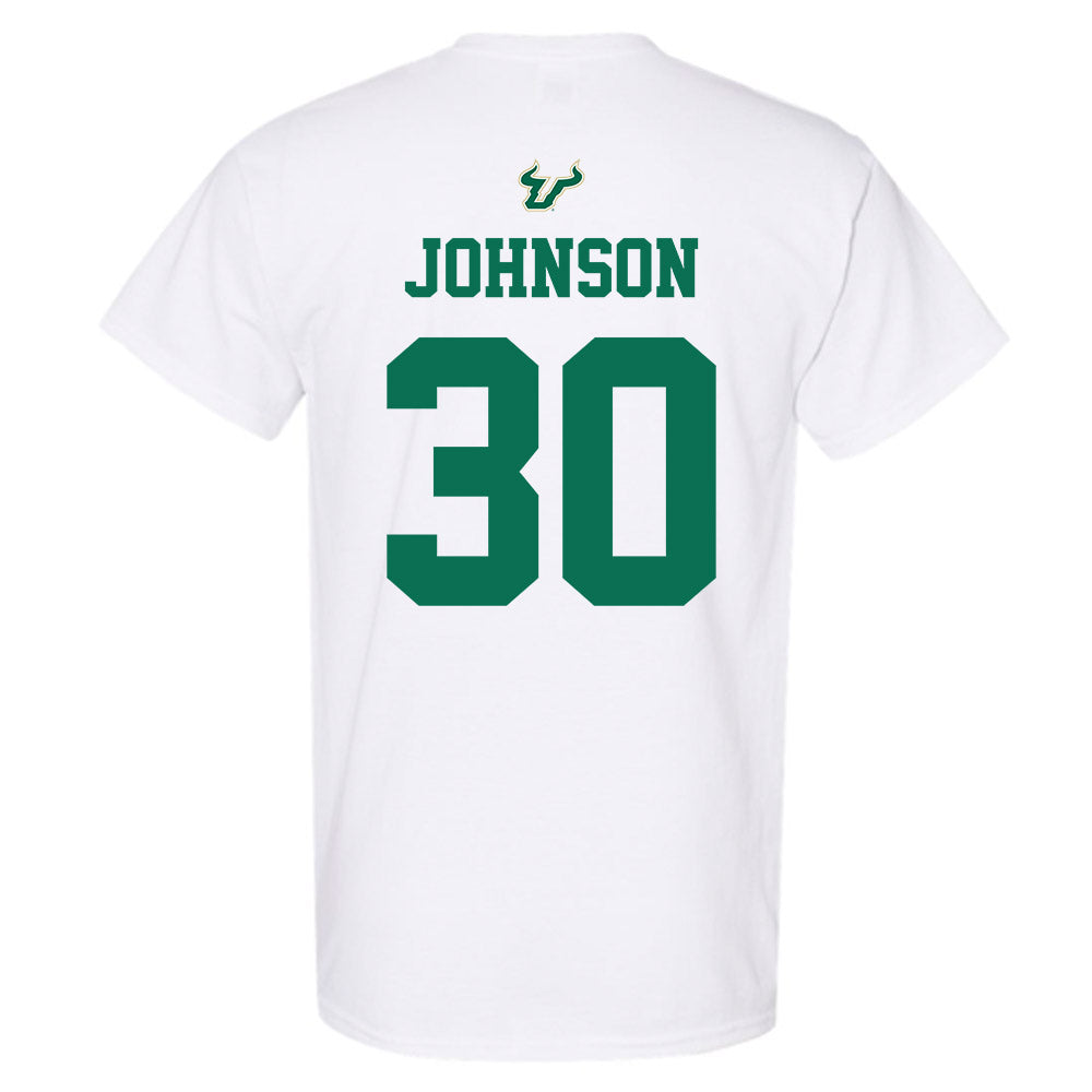 USF - NCAA Football : Jeremiah Johnson - Homecoming Shersey T-Shirt-1
