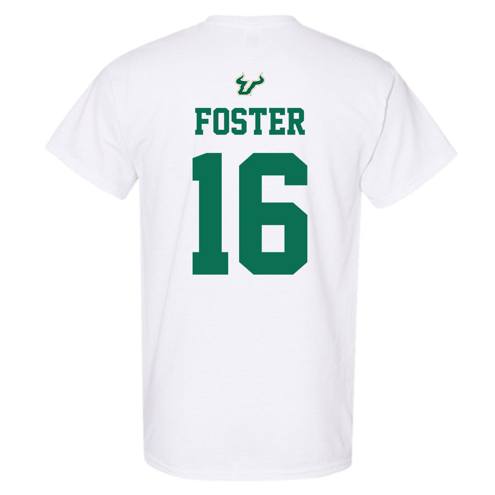 USF - NCAA Football : Teddy Foster - Homecoming Shersey T-Shirt-1