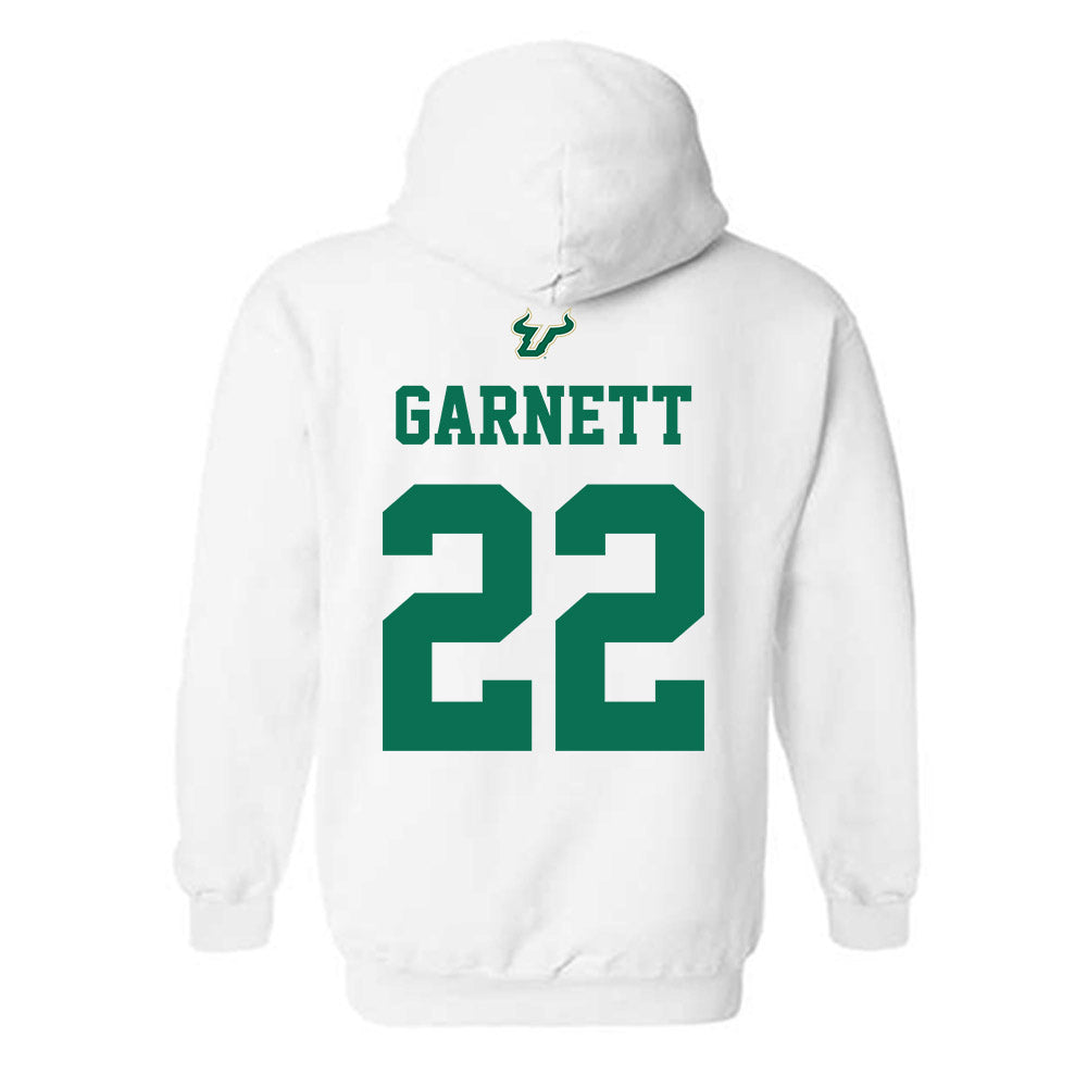 USF - NCAA Football : Chase Garnett - Homecoming Shersey Hooded Sweatshirt-1