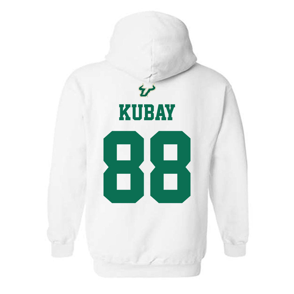USF - NCAA Football : Brandon Kubay - Homecoming Shersey Hooded Sweatshirt-1