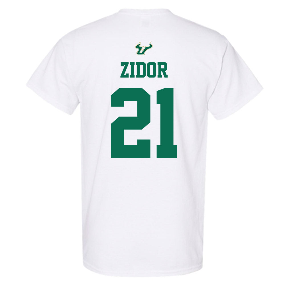 USF - NCAA Football : Victor Zidor - Homecoming Shersey T-Shirt-1