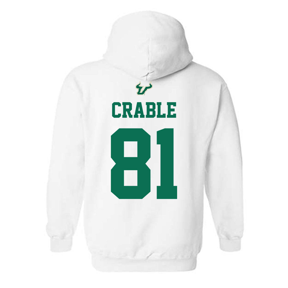 USF - NCAA Football : Tayte Crable - Homecoming Shersey Hooded Sweatshirt-1