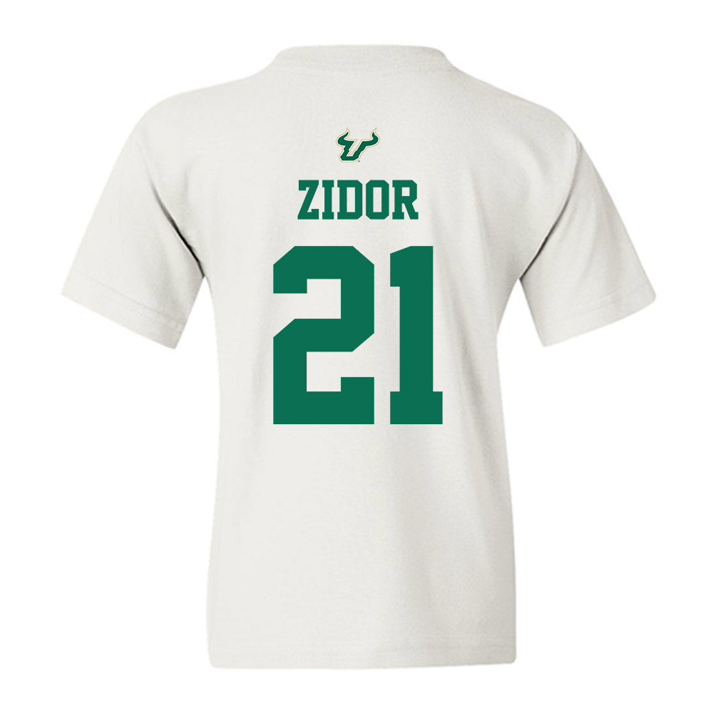 USF - NCAA Football : Victor Zidor - Homecoming Shersey Youth T-Shirt-1
