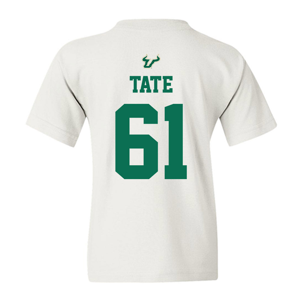 USF - NCAA Football : Julius Tate - Homecoming Shersey Youth T-Shirt-1