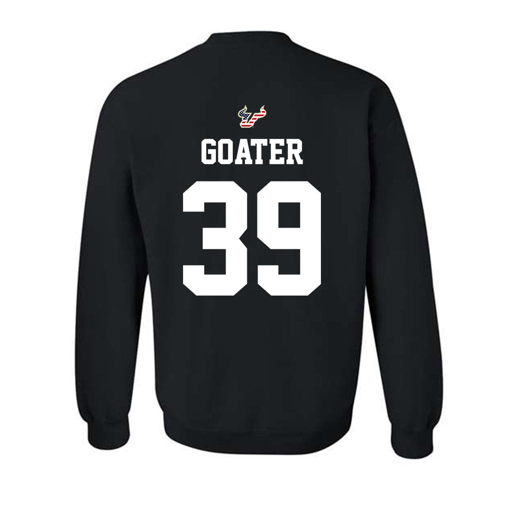 USF - NCAA Football : Luke Goater - Salute to Service Shersey Crewneck Sweatshirt-1