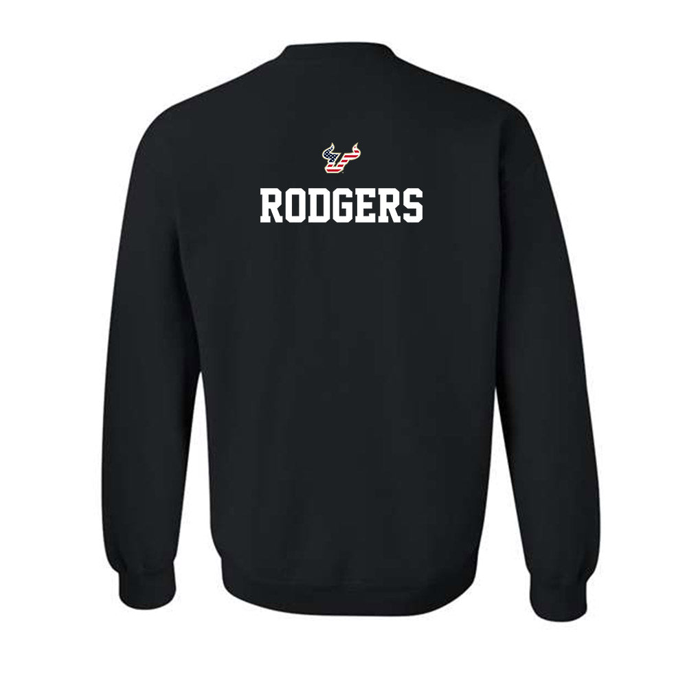 USF - NCAA Football : Bryson Rodgers - Salute to Service Shersey Crewneck Sweatshirt-1