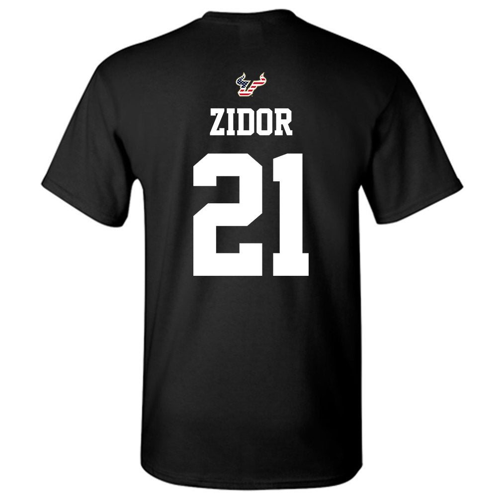 USF - NCAA Football : Victor Zidor - Salute to Service Shersey T-Shirt-1