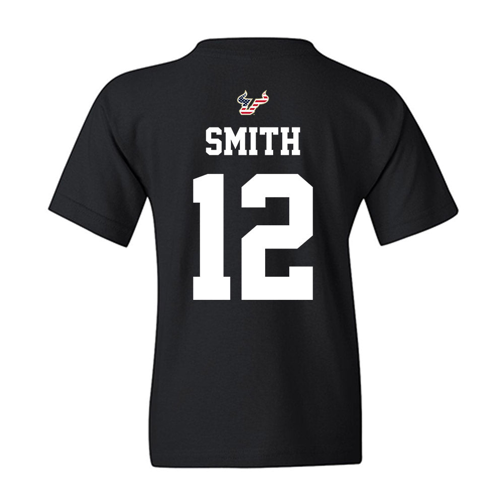 USF - NCAA Football : Jabari Smith - Salute to Service Shersey Youth T-Shirt-1