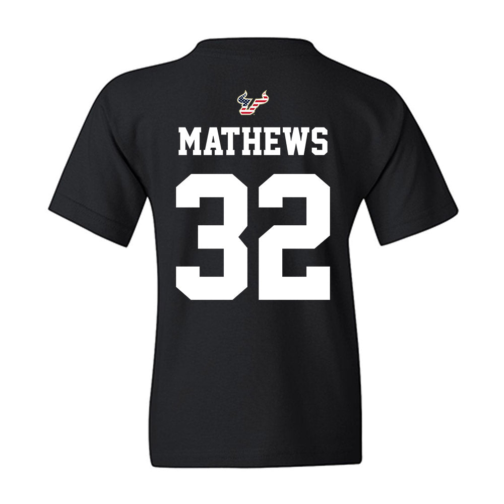 USF - NCAA Football : Connor Mathews - Salute to Service Shersey Youth T-Shirt-1