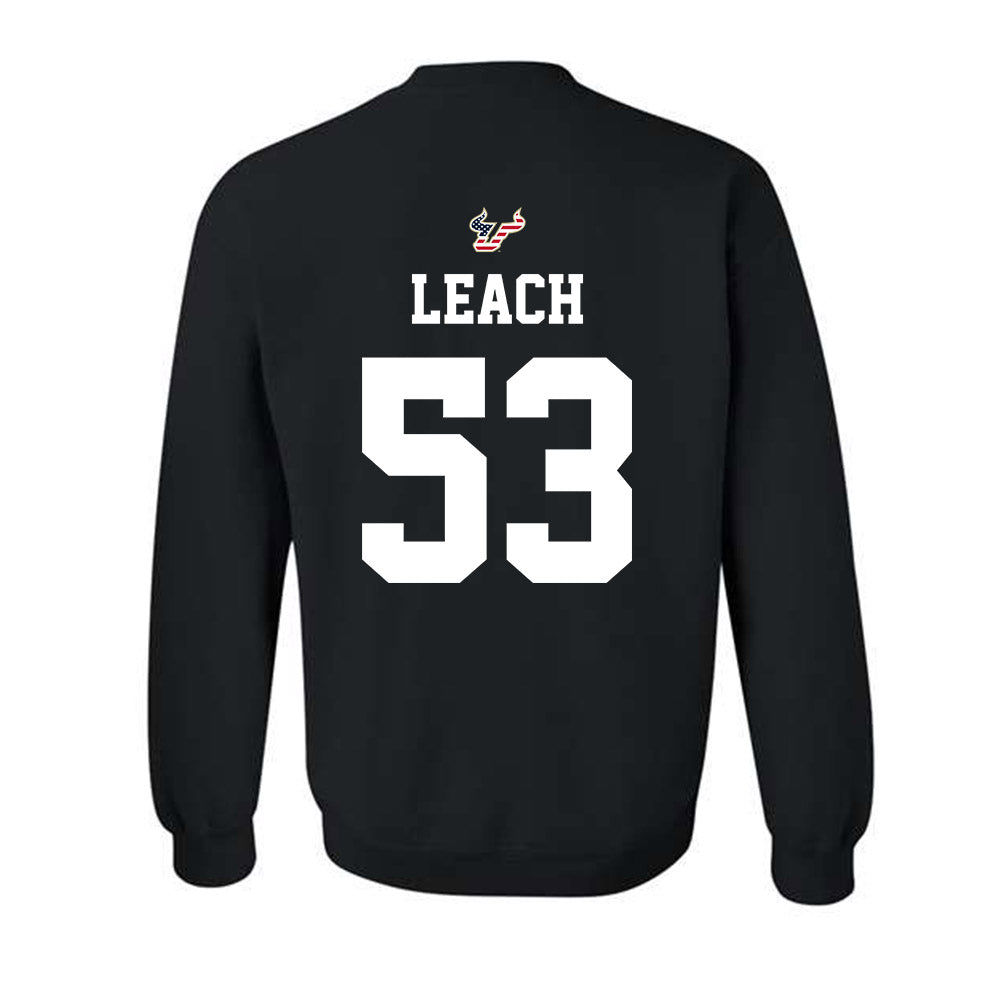 USF - NCAA Football : Gavin Leach - Salute to Service Shersey Crewneck Sweatshirt-1