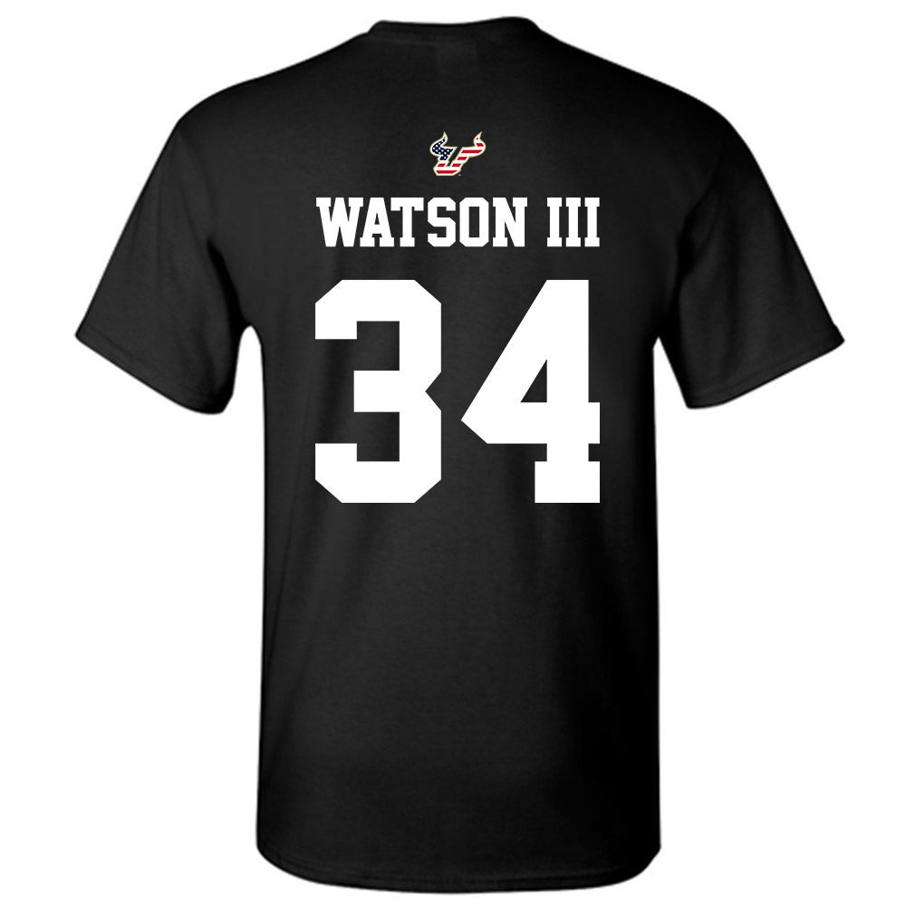 USF - NCAA Football : Rico Watson III - Salute to Service Shersey T-Shirt-1