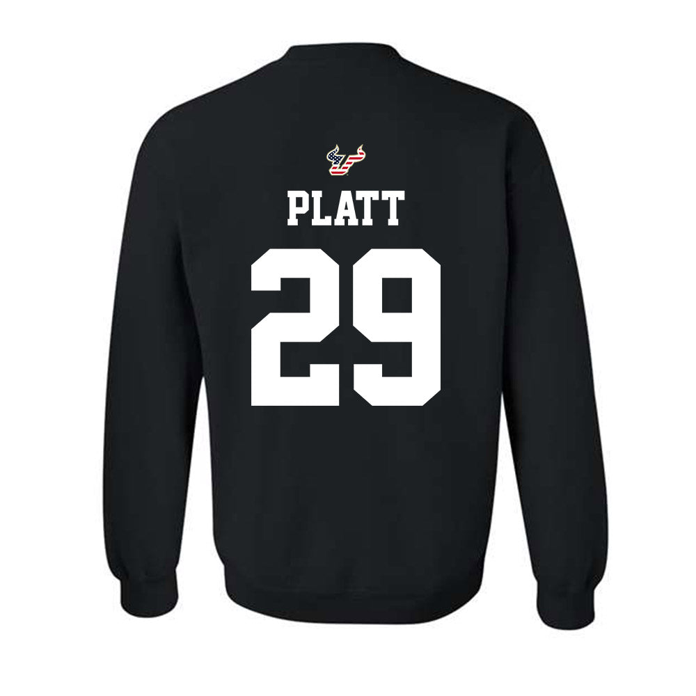 USF - NCAA Football : Deylen Platt - Salute to Service Shersey Crewneck Sweatshirt-1