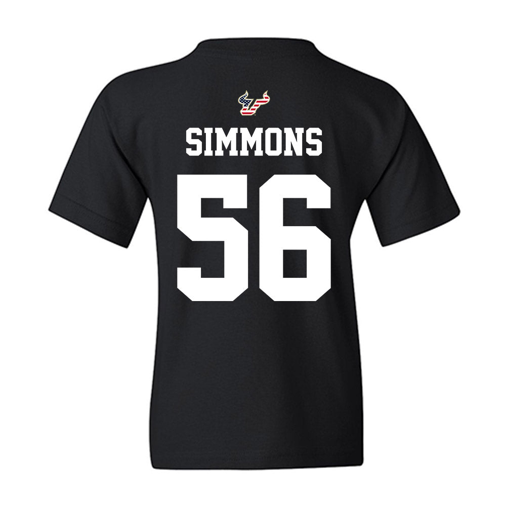 USF - NCAA Football : Terry Simmons - Salute to Service Shersey Youth T-Shirt-1