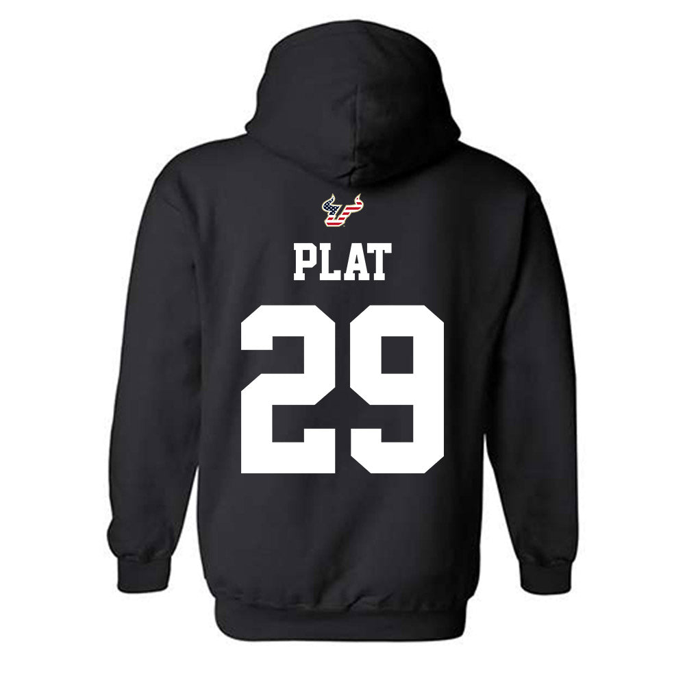 USF - NCAA Football : Deylen Plat - Salute to Service Shersey Hooded Sweatshirt-1