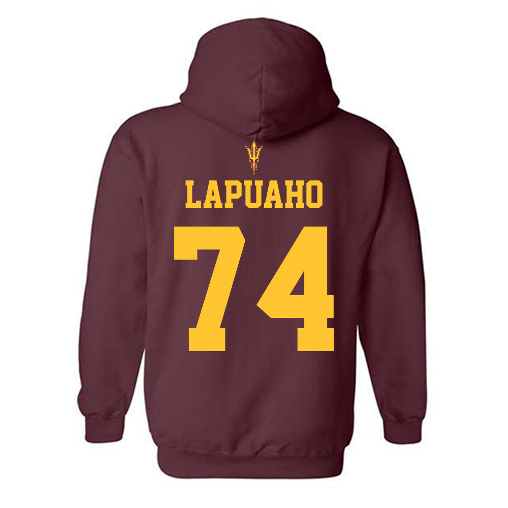Arizona State - NCAA Football : Siosaia Lapuaho - Activate The Valley Hooded Sweatshirt-1